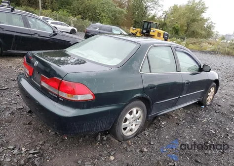 2001 Honda Accord Ex из США, поврежденный, VIN 1HGCG66871A057222